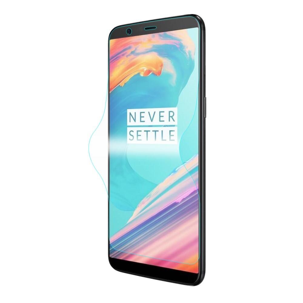 Koko näytön näytönsuoja OnePlus 5T Läpinäkyvä