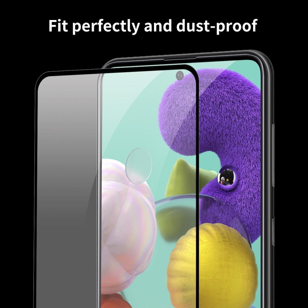 Full Glue Tempered Glass Galaxy A51 Black