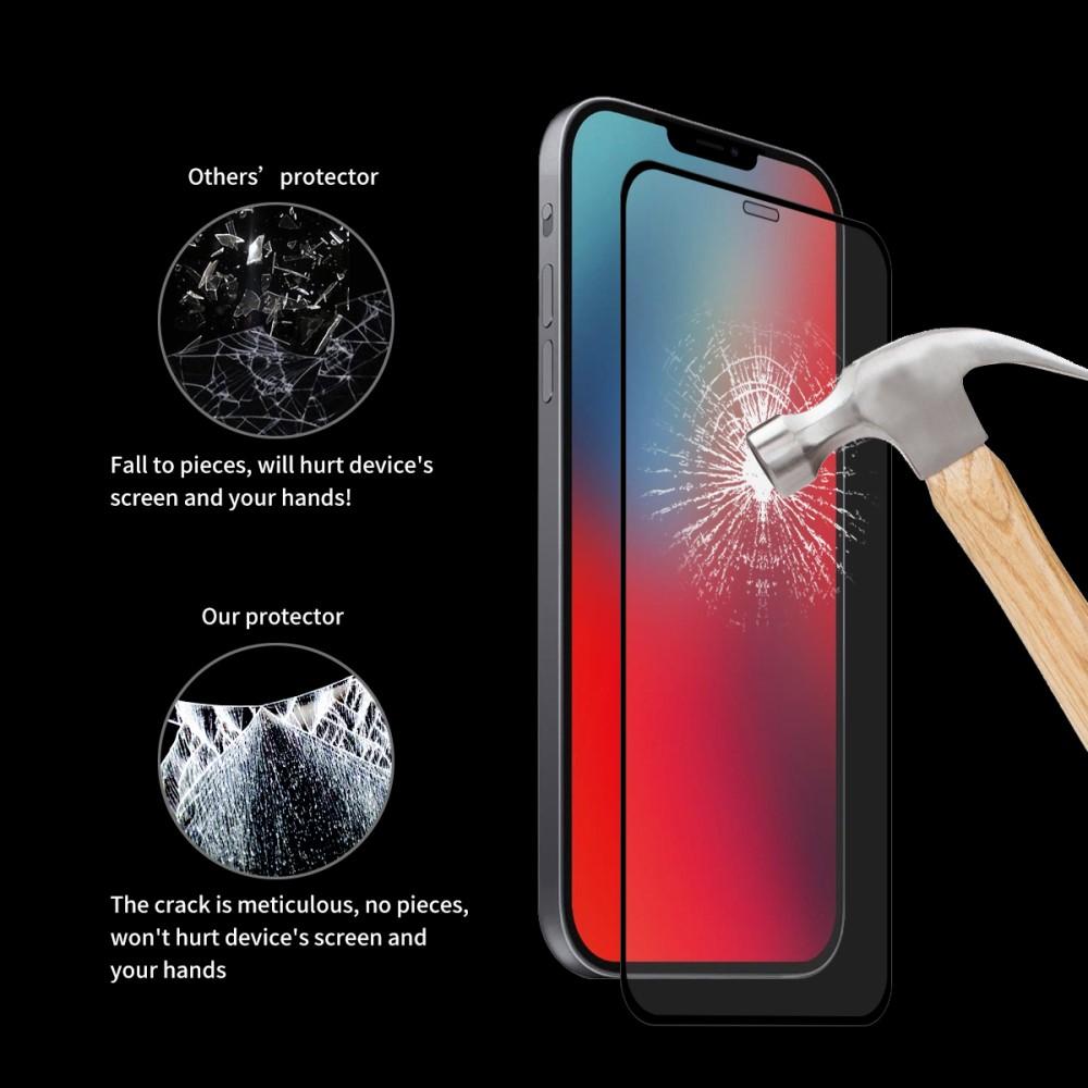 Full Glue Tempered Glass iPhone 12/12 Pro Black