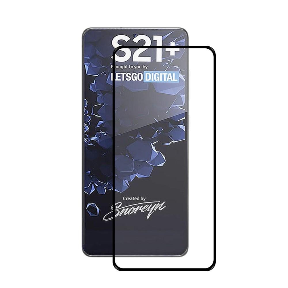 Full Glue Tempered Glass Samsung Galaxy S21 Plus Black