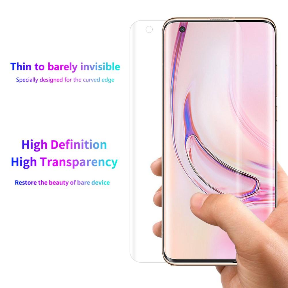 Koko näytön kaareva näytönsuoja Xiaomi Mi 10/10 Pro Läpinäkyvä
