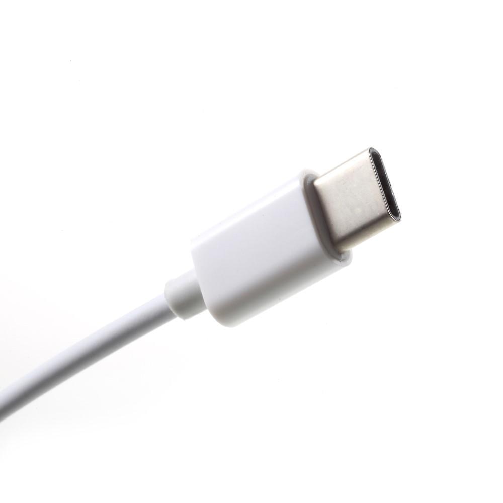 USB-C Kuulokeadapteri USB-C - 3,5mm Valkoinen