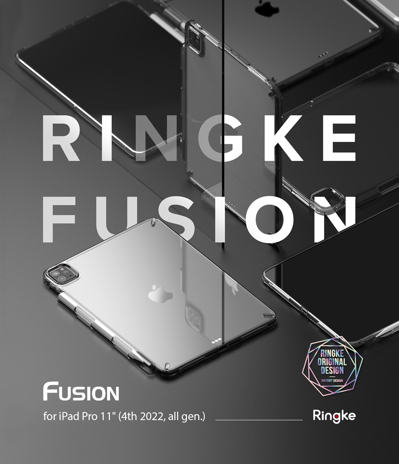 Fusion Case iPad Pro 11 1st Gen (2018) Clear