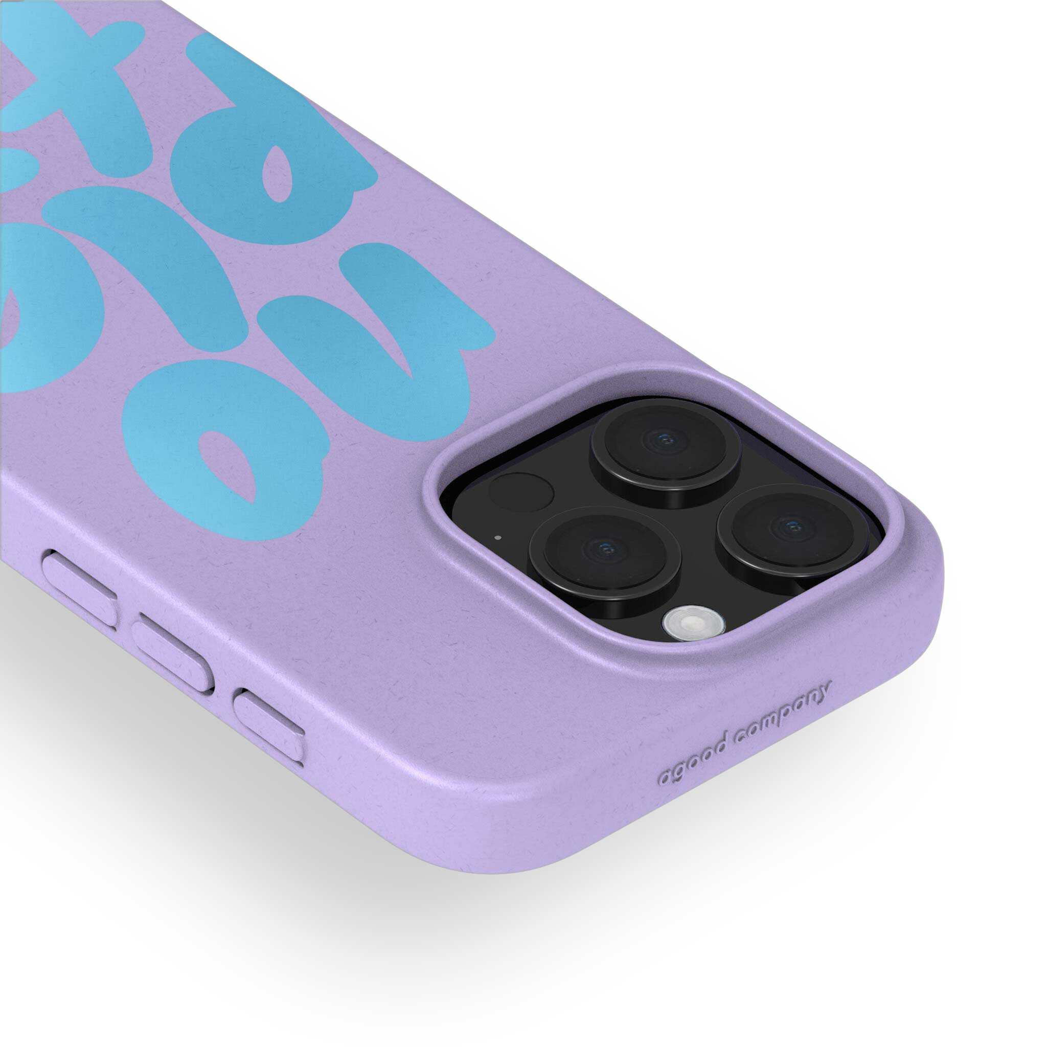 Kuori iPhone 15 Pro, No Plastic Lilac