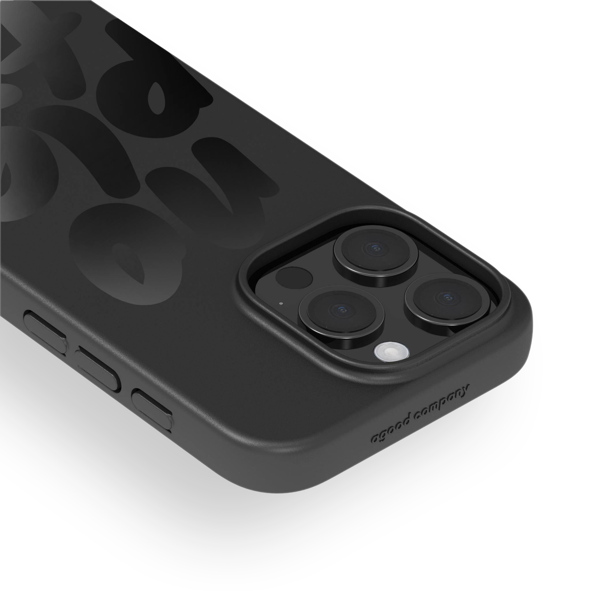Kuori iPhone 15 Pro Max, No Plastic Black