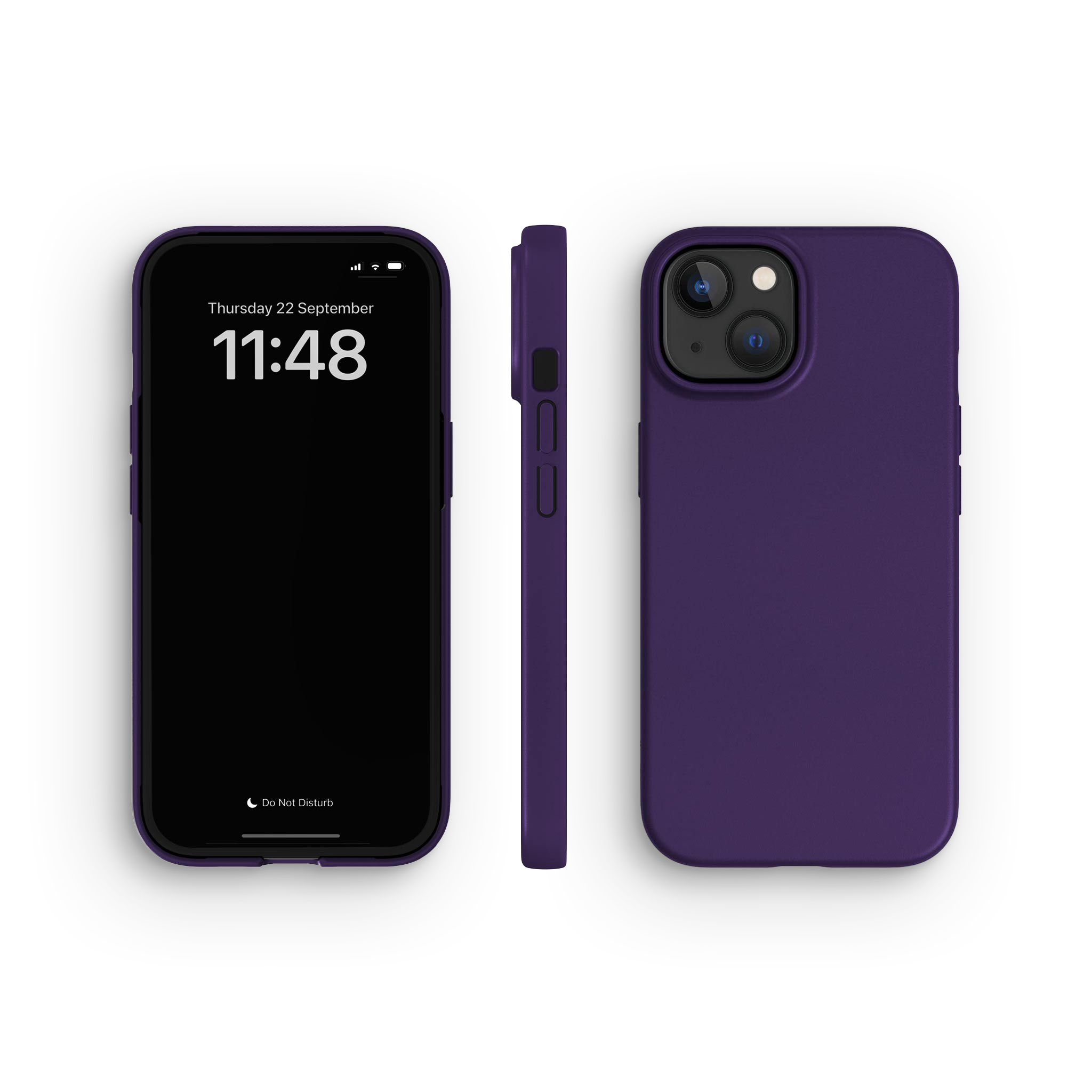 Kuori iPhone 15, Blackberry Purple