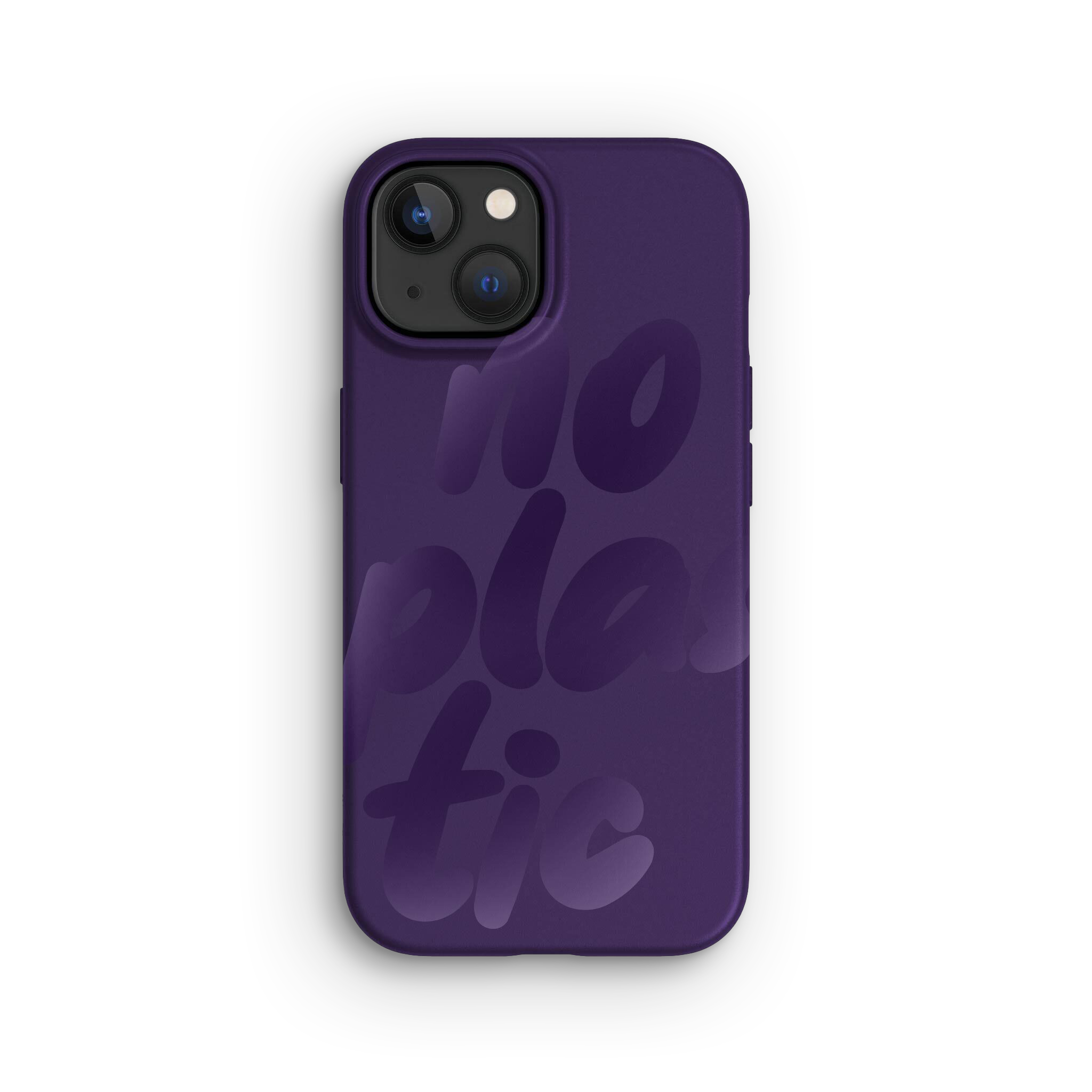 Kuori iPhone 15, No Plastic Blackberry Purple