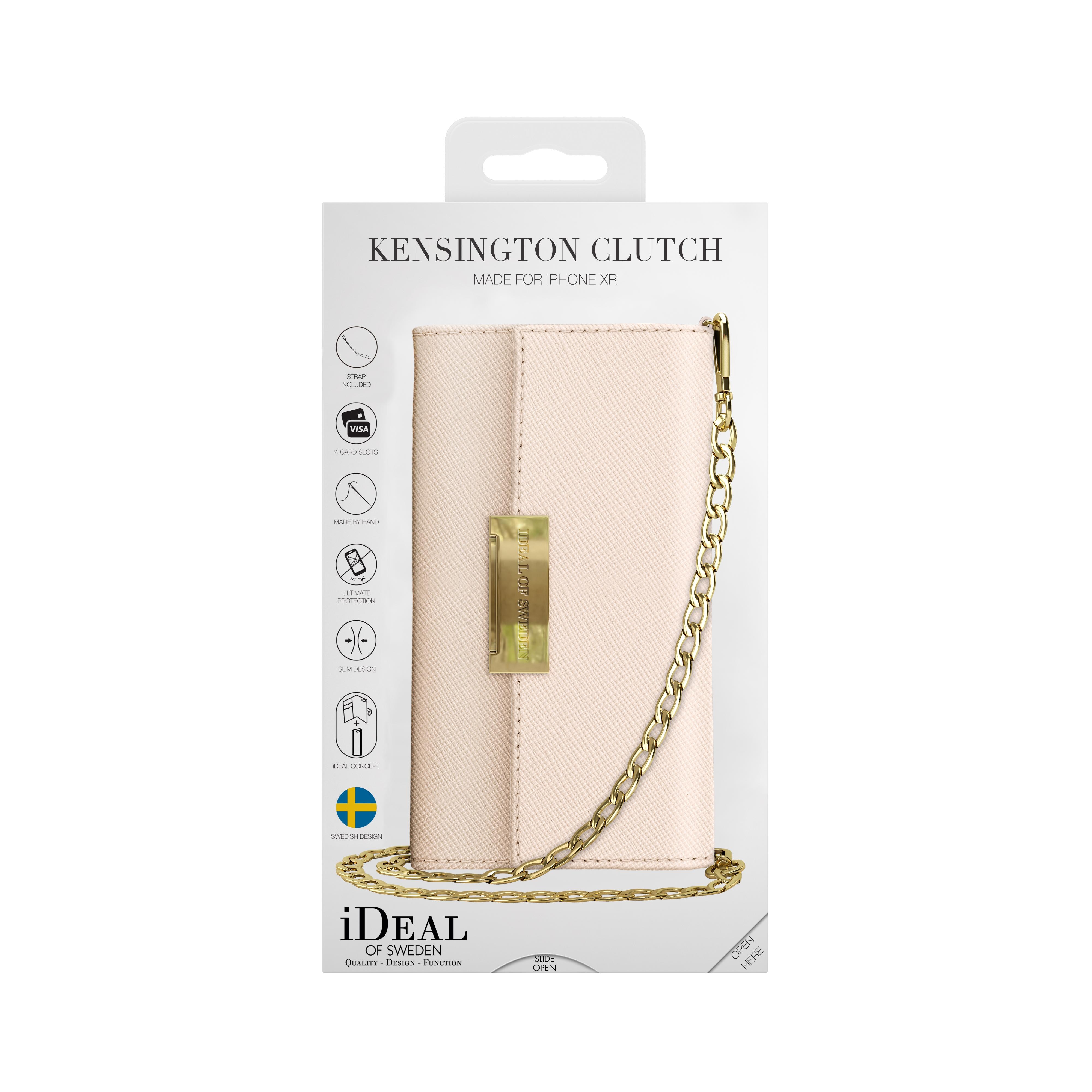 Kensington Clutch iPhone XR Beige