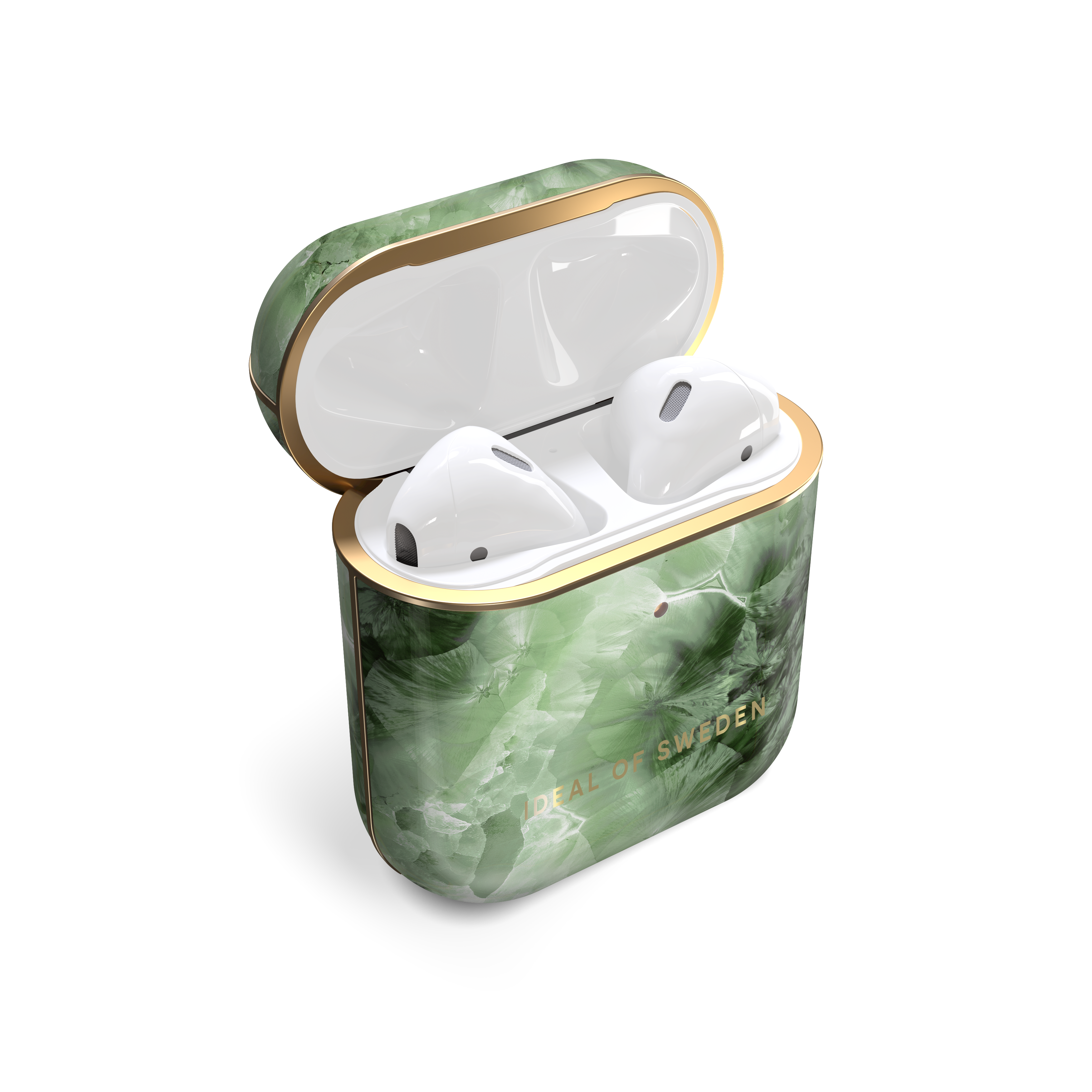 Fashion Case Apple AirPods Crystal Green Sky