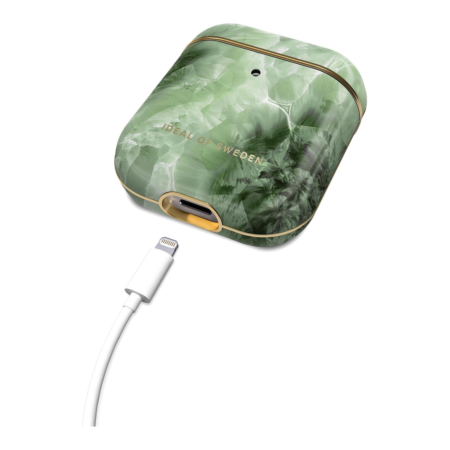Fashion Case Apple AirPods Crystal Green Sky