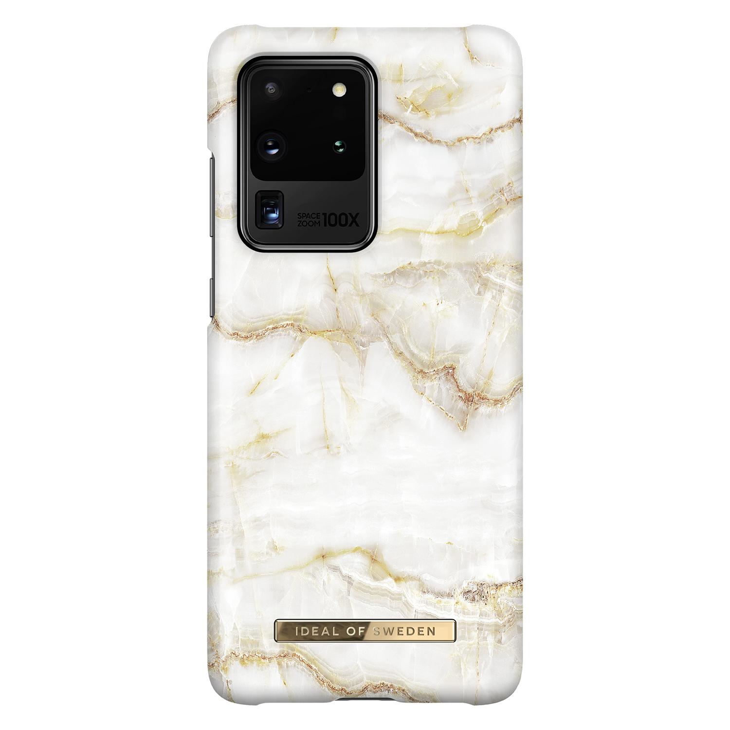 Fashion Case Galaxy S20 Ultra Golden Pearl Marble