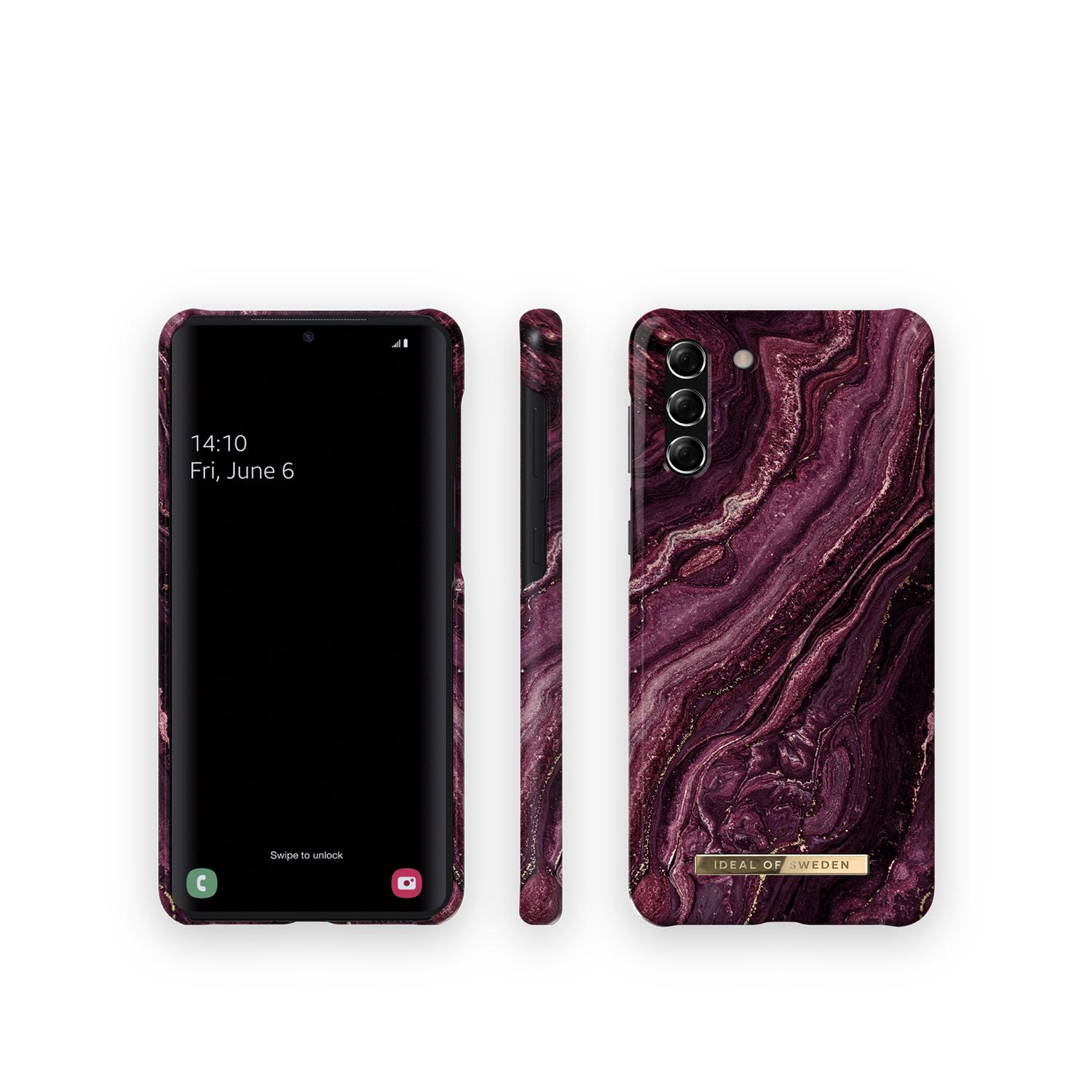 Fashion Case Galaxy S21 Plus Golden Plum