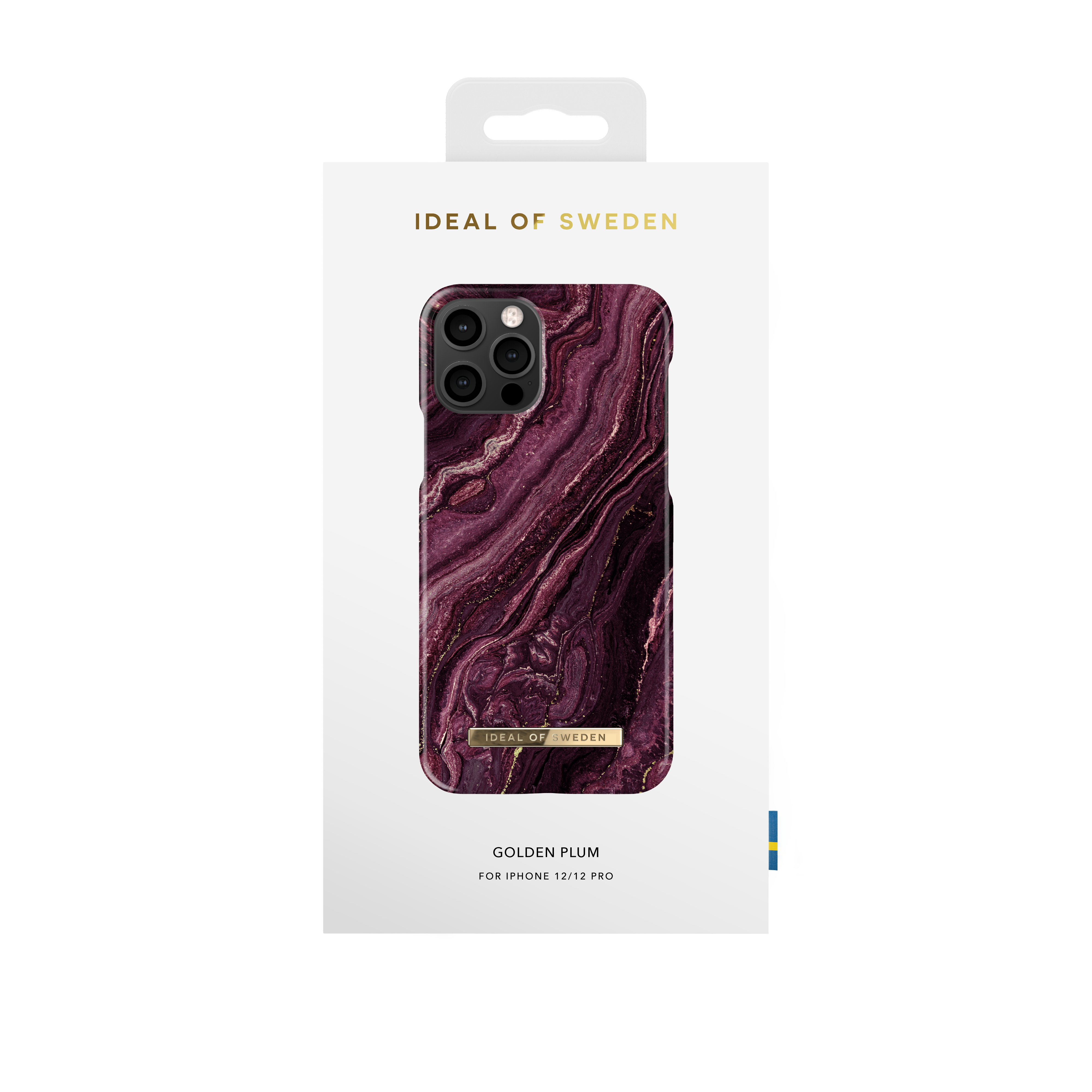 Fashion Case iPhone 12/12 Pro Golden Plum