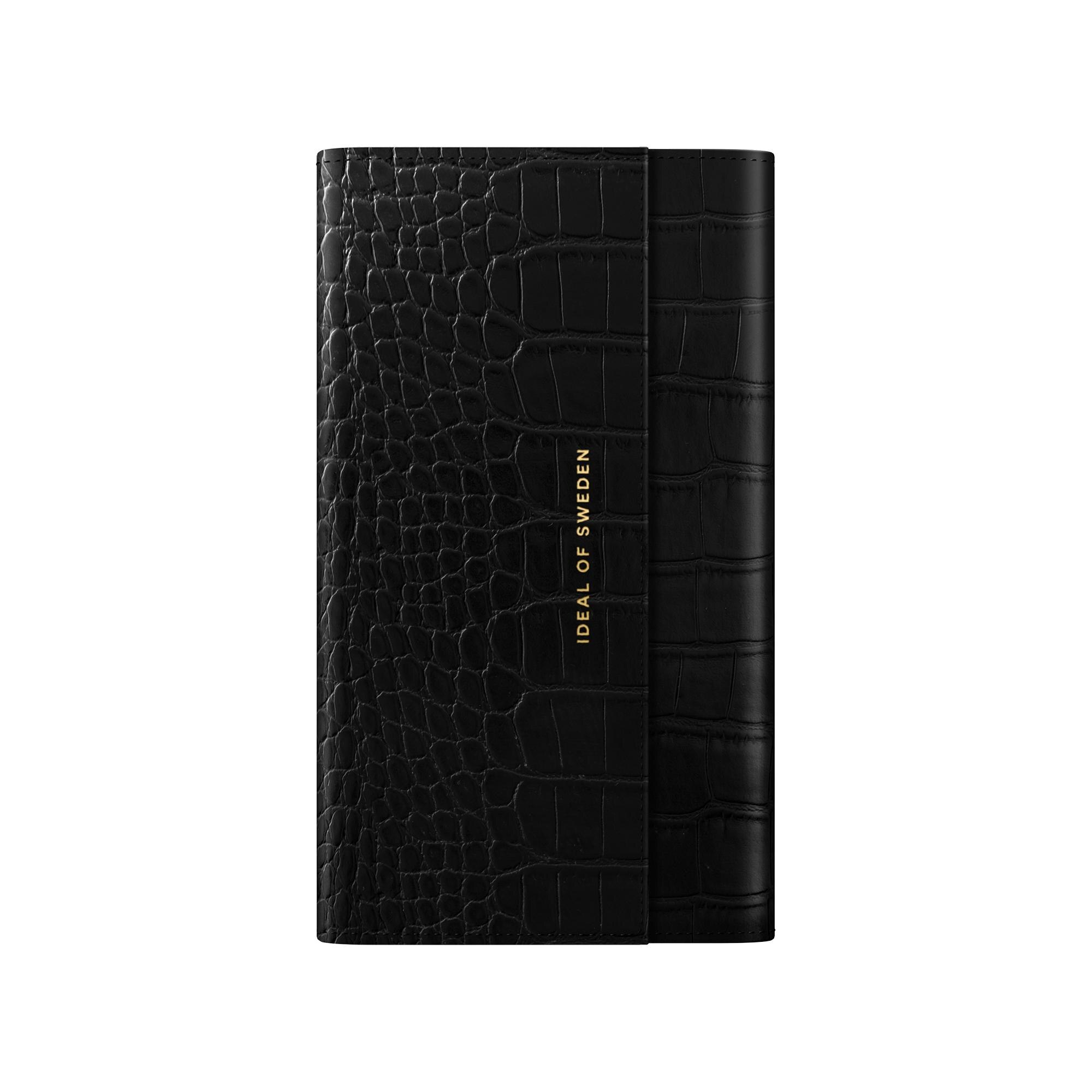 Signature Clutch iPhone 11 Pro/XS/X Jet Black Croco