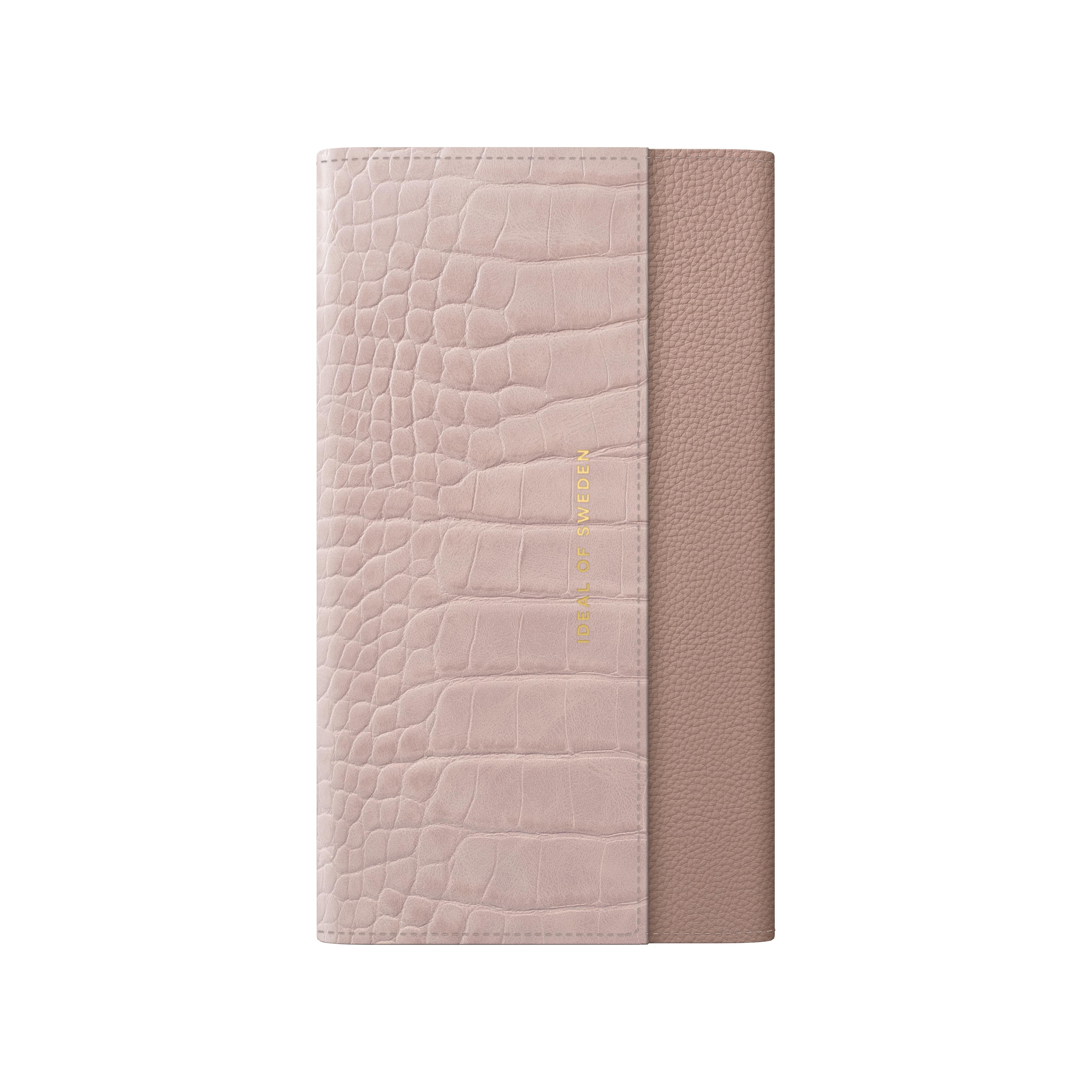 Signature Clutch iPhone 12/12 Pro Misty Rose Croco