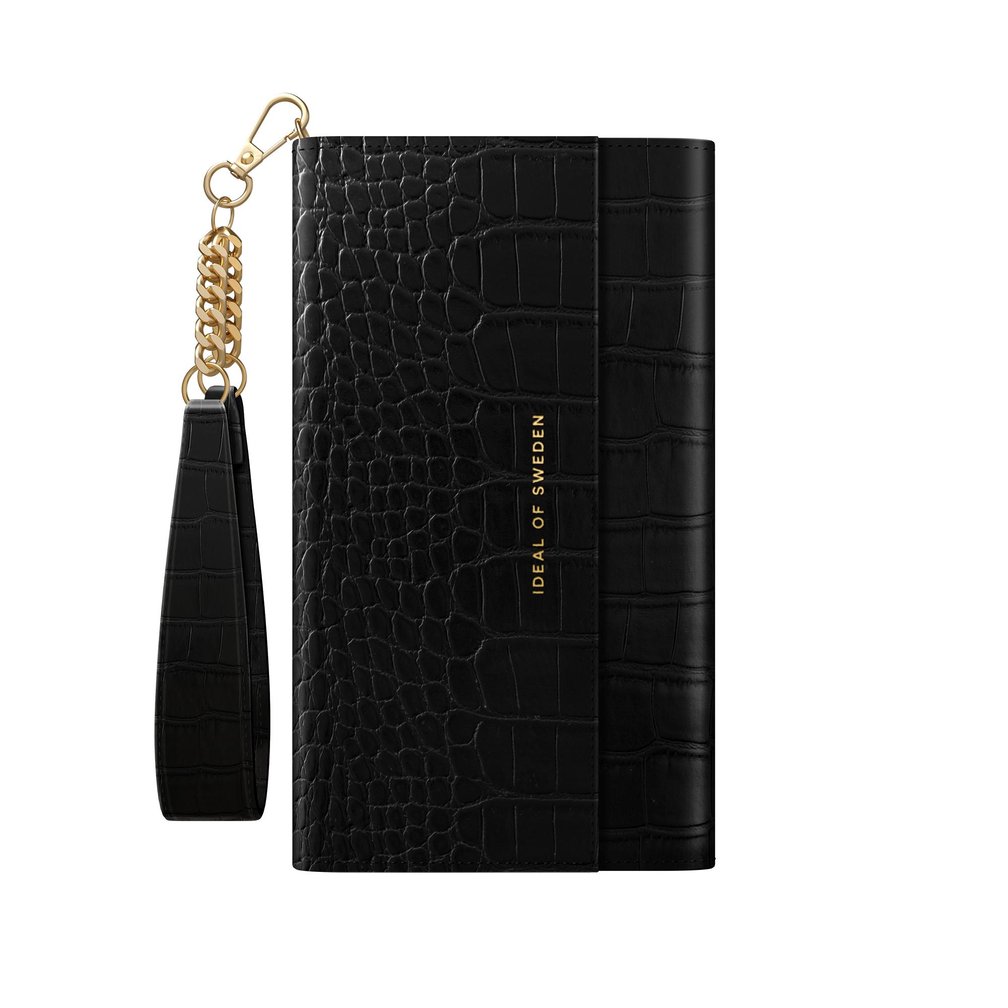 Signature Clutch iPhone 12 Mini Jet Black Croco