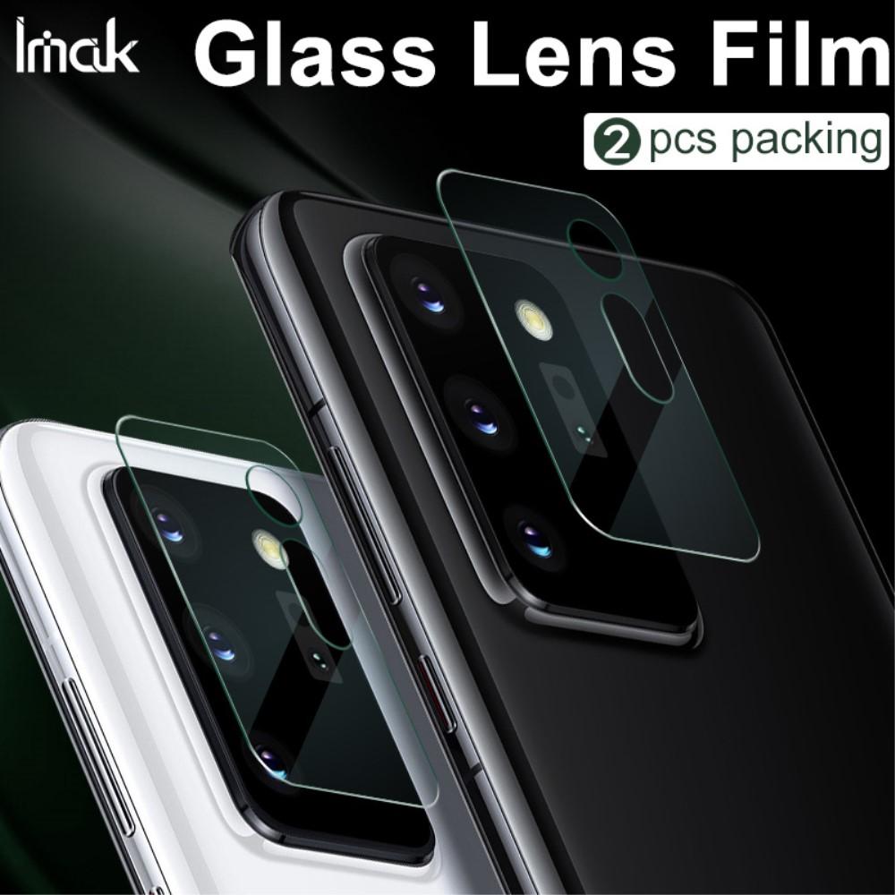 2-pack Panssarilasi Kameran Linssinsuoja Samsung Galaxy Note 20 Ultra Kirkas