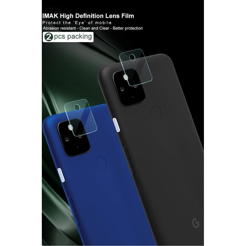 2-pack Panssarilasi Kameran Linssinsuoja Google Pixel 5