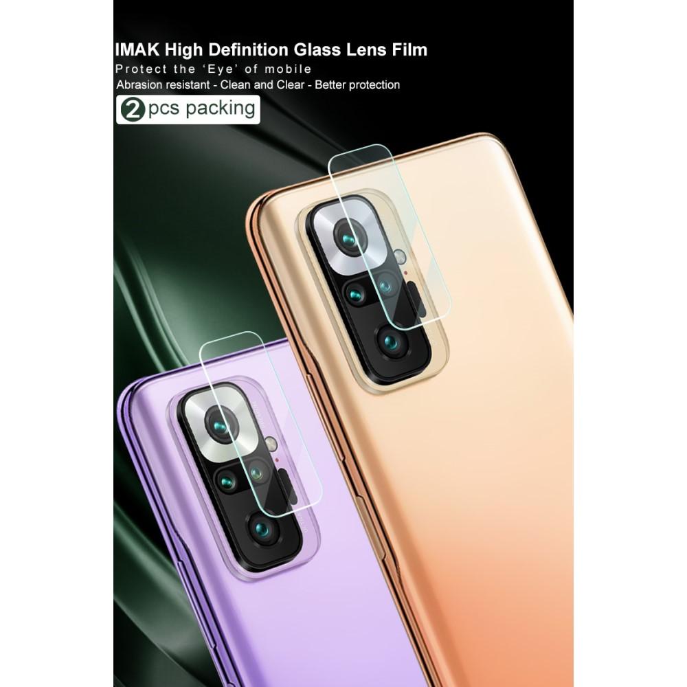 2-pack Panssarilasi Kameran Linssinsuoja Redmi Note 10 Pro