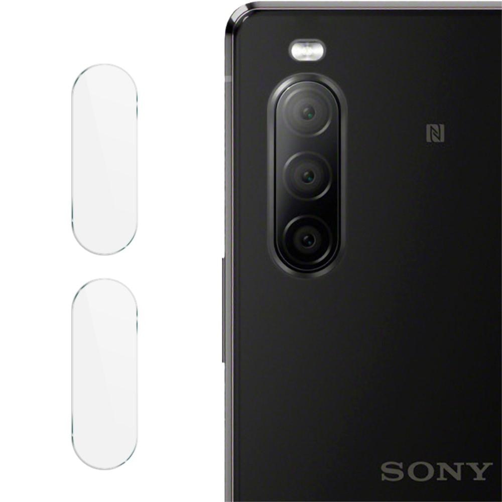 2-pack Panssarilasi Kameran Linssinsuoja Sony Xperia 10 II