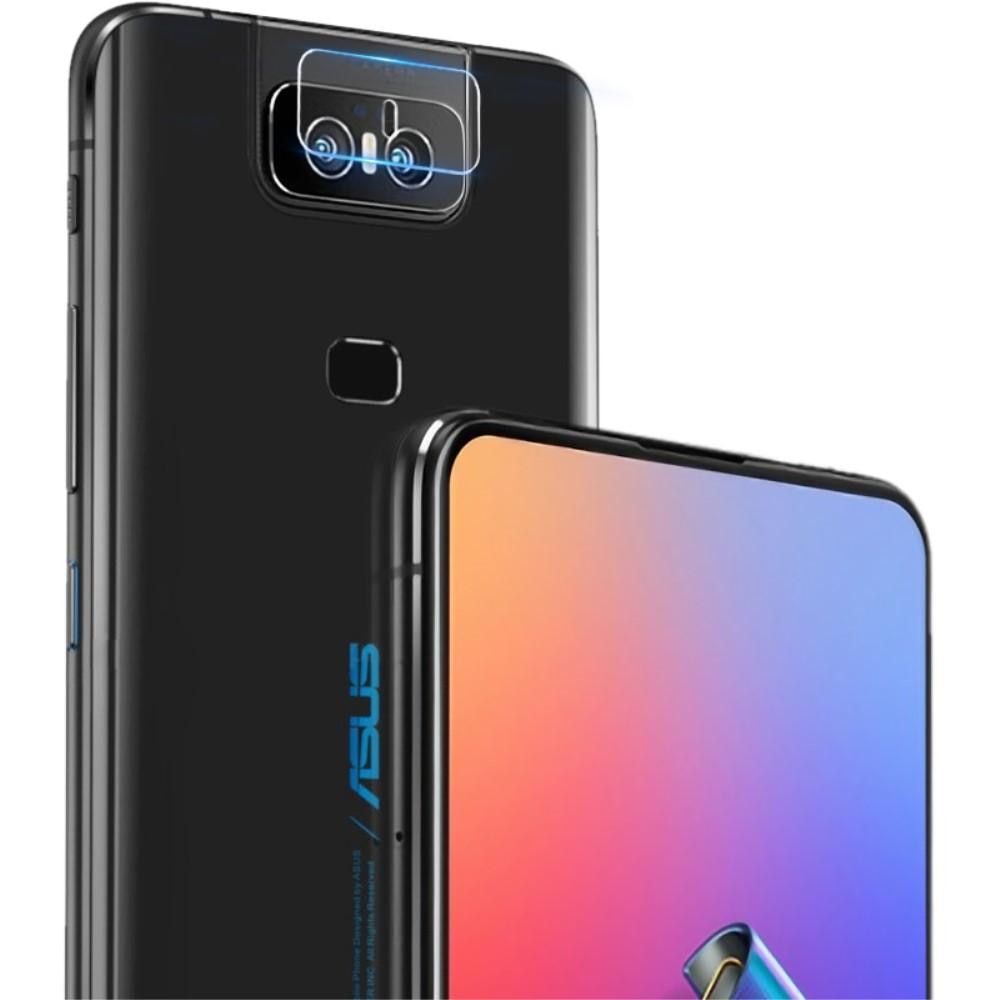 2-pack Panssarilasi Kameran Linssinsuoja Asus ZenFone 6