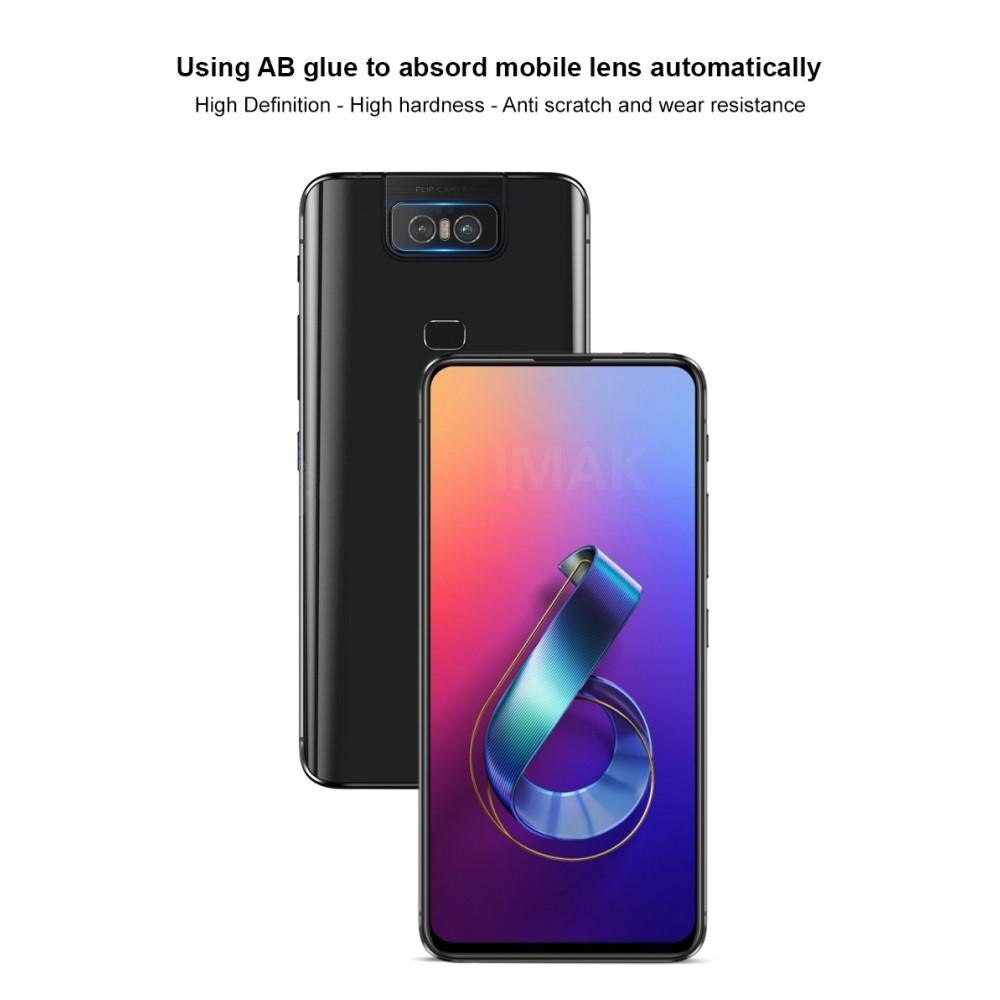 2-pack Panssarilasi Kameran Linssinsuoja Asus ZenFone 6