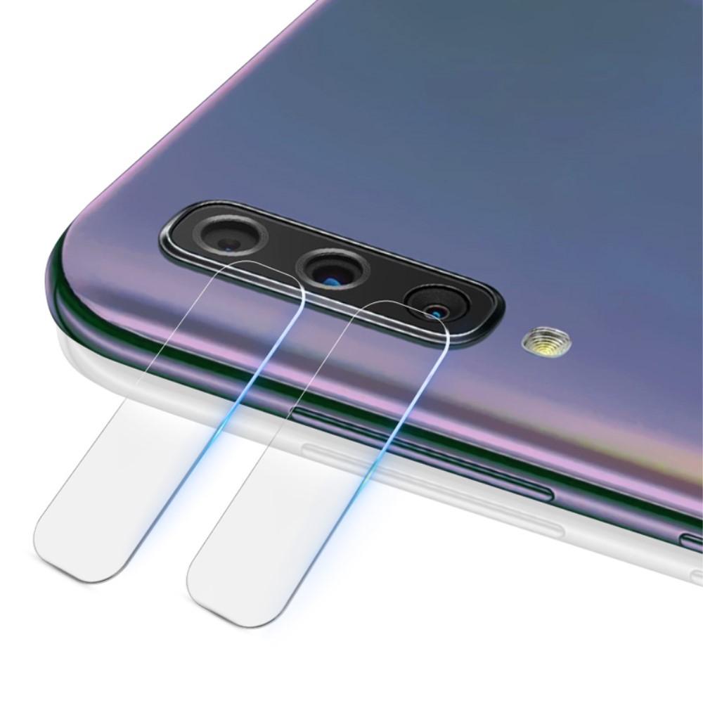 2-pack Panssarilasi Kameran Linssinsuoja Galaxy A70