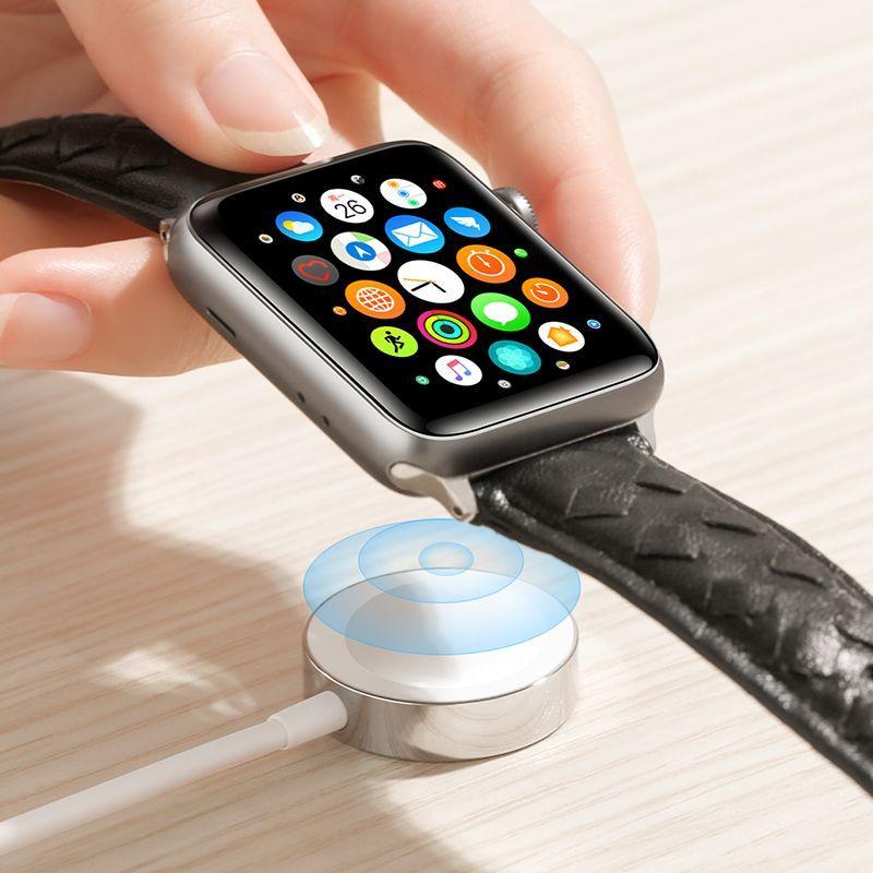 Apple Watchin magneettinen laturi valkoinen (S-IW001S)