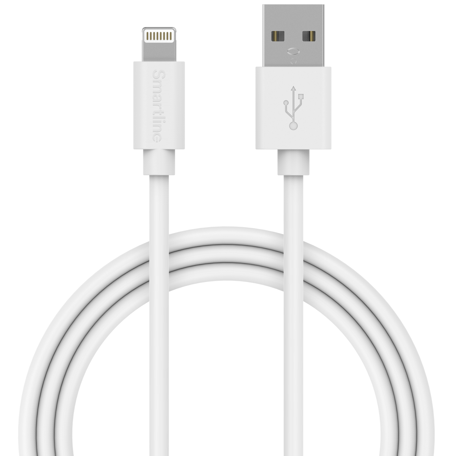 USB Cable Lightning 3m valkoinen