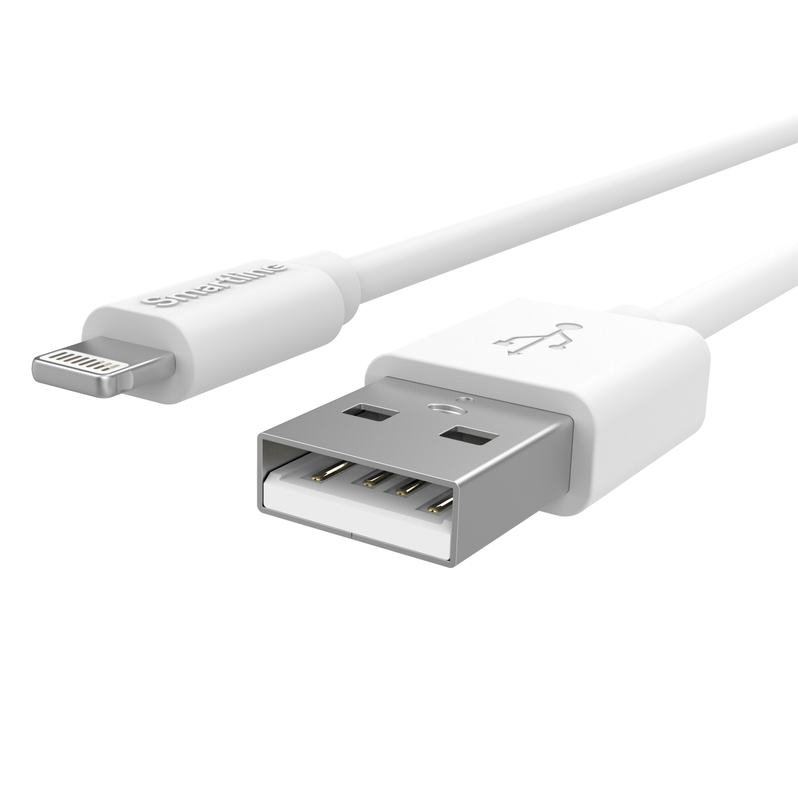 USB Cable Lightning 3m valkoinen