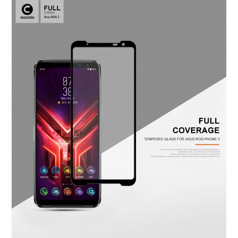 Koko Näytön Panssarilasi Asus ROG Phone 3 Musta