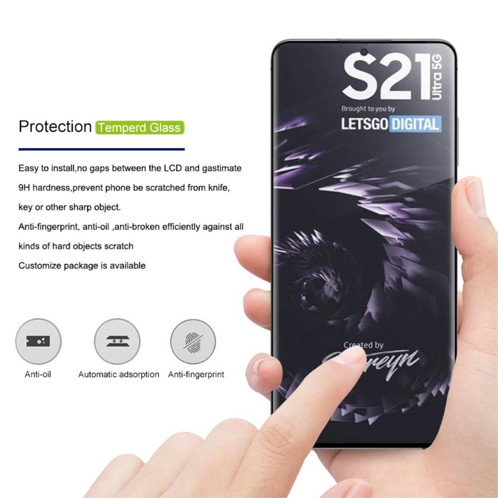 UV Tempered Glass Samsung Galaxy S21 Ultra Clear