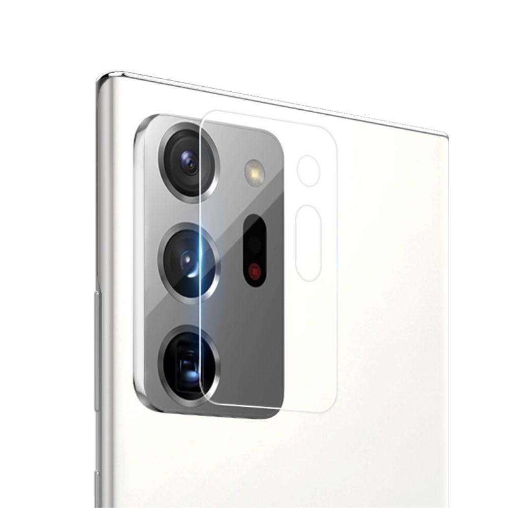 0.22mm InvisiFilm Kamerasuoja (2-pack) Samsung Galaxy Note 20 Ultra Läpinäkyvä