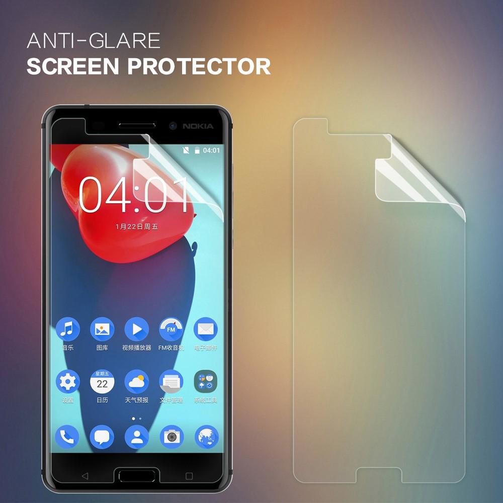 Näytönsuoja häikäisysuojalla Nokia 6 Läpinäkyvä