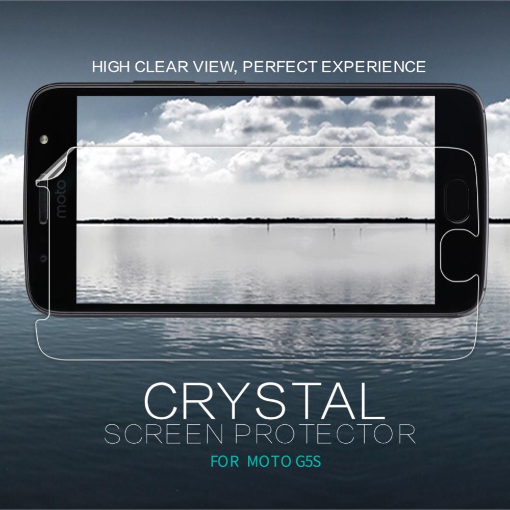 Crystal Clear näytönsuoja Motorola Moto G5S Läpinäkyvä
