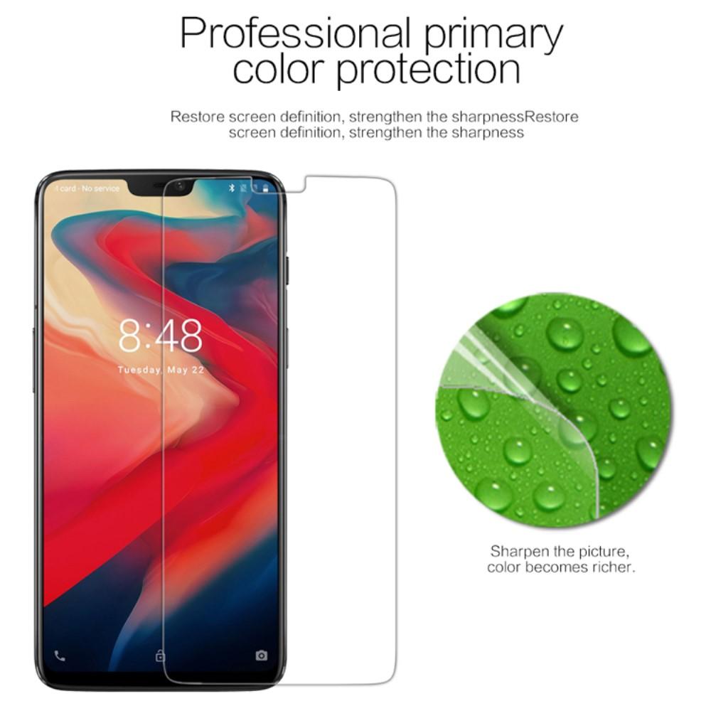 Crystal Clear näytönsuoja OnePlus 6 Läpinäkyvä