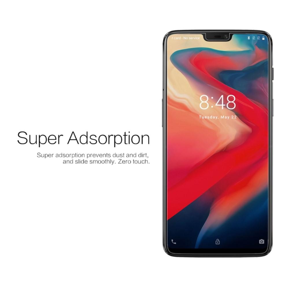 Crystal Clear näytönsuoja OnePlus 6 Läpinäkyvä