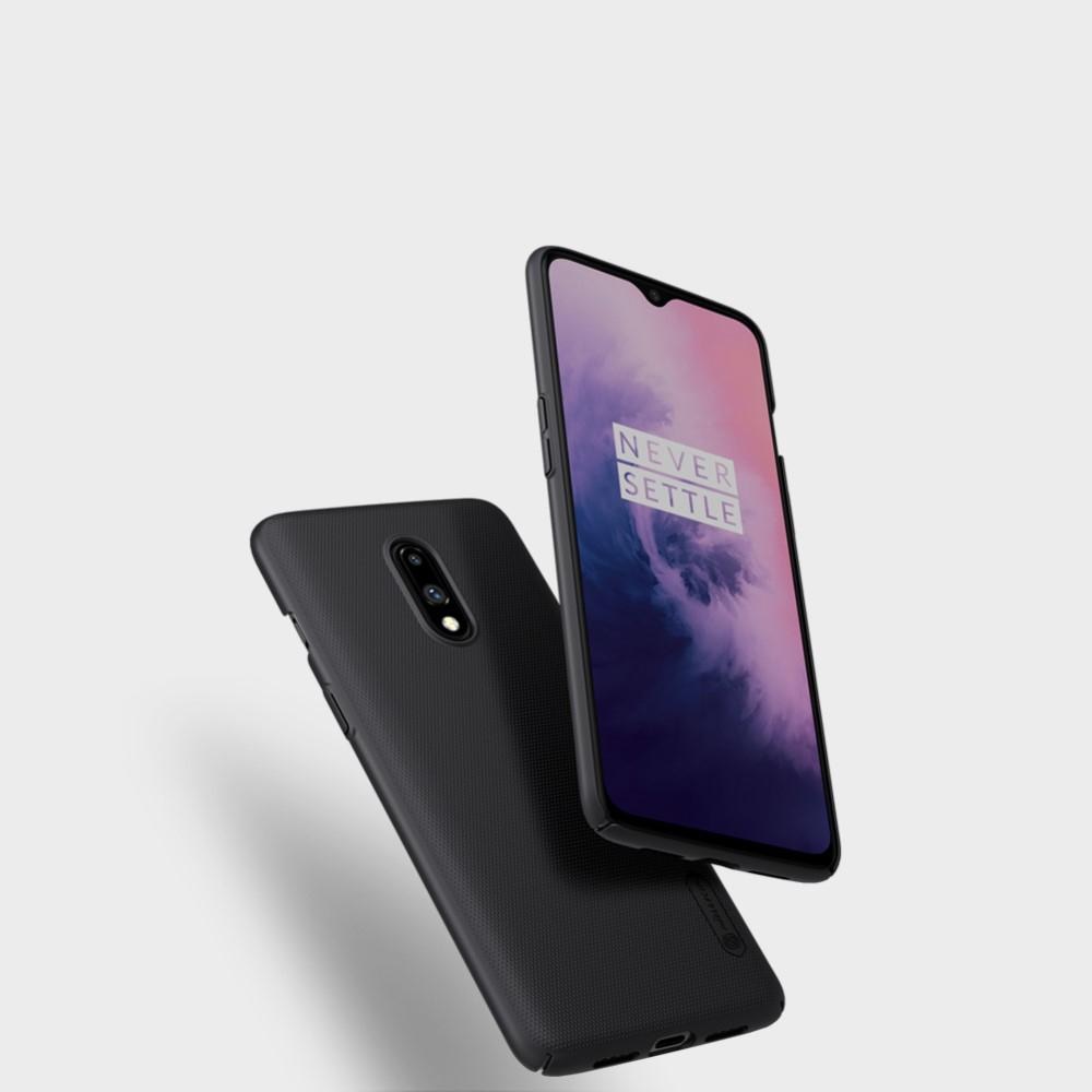 Super Frosted Shield OnePlus 7 musta