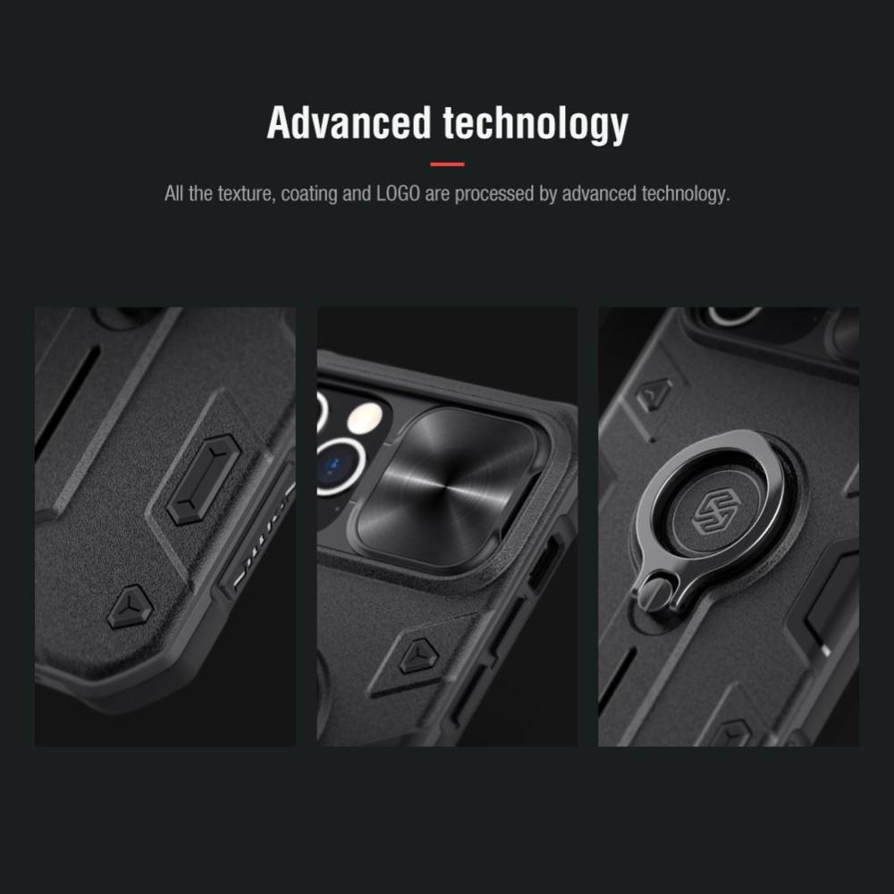 CamShield Armor Kuori  iPhone 12 Pro Max musta