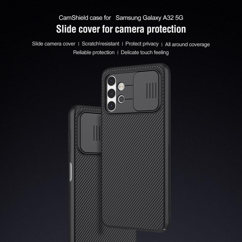 CamShield Kuori Galaxy A32 5G musta