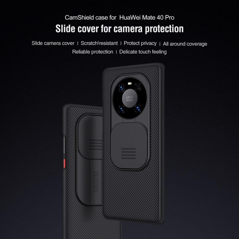 CamShield Kuori Huawei Mate 40 Pro musta