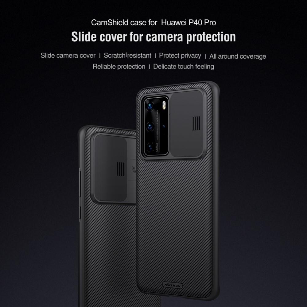 CamShield Kuori Huawei P40 Pro musta