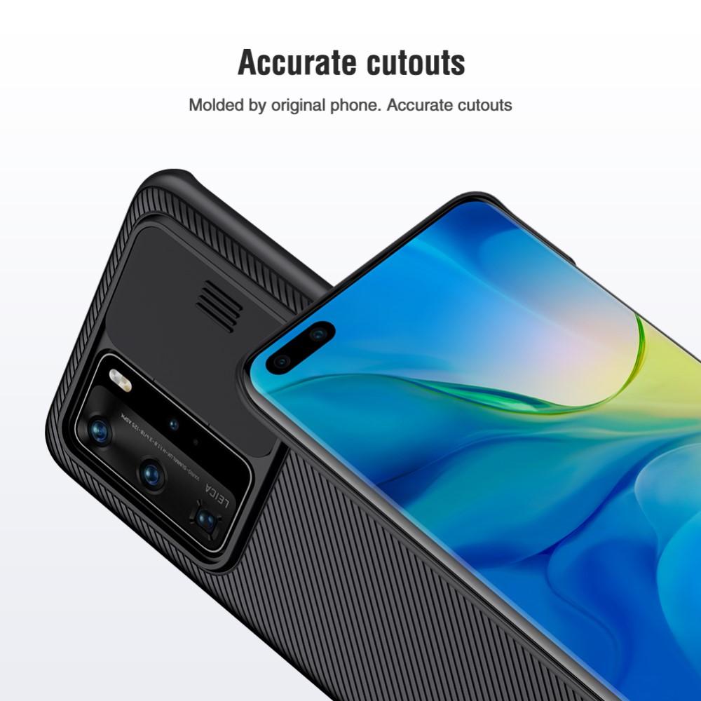 CamShield Kuori Huawei P40 Pro Musta