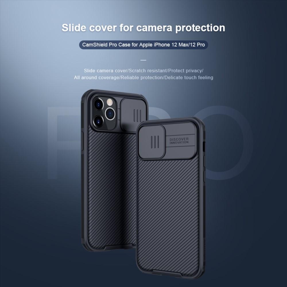 CamShield Kuori iPhone 12/12 Pro musta