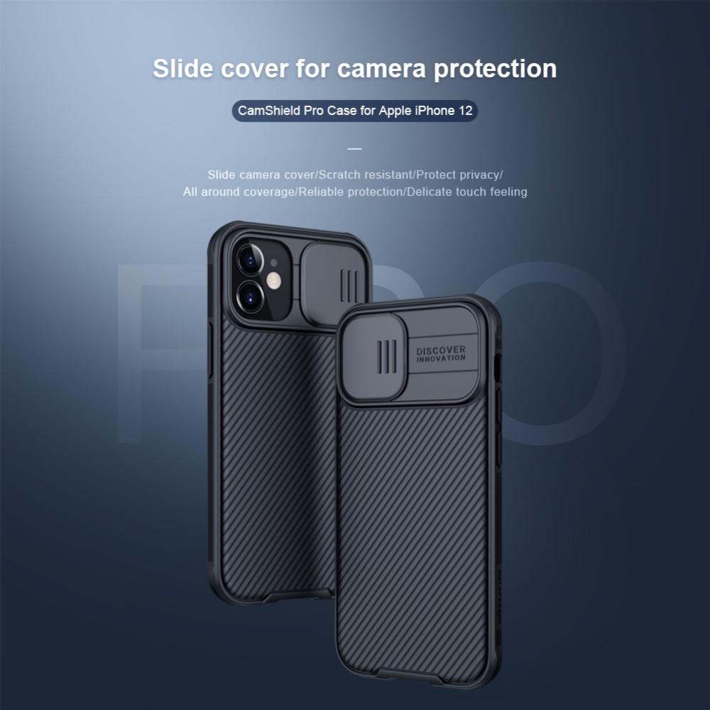 CamShield Kuori iPhone 12 Mini Musta