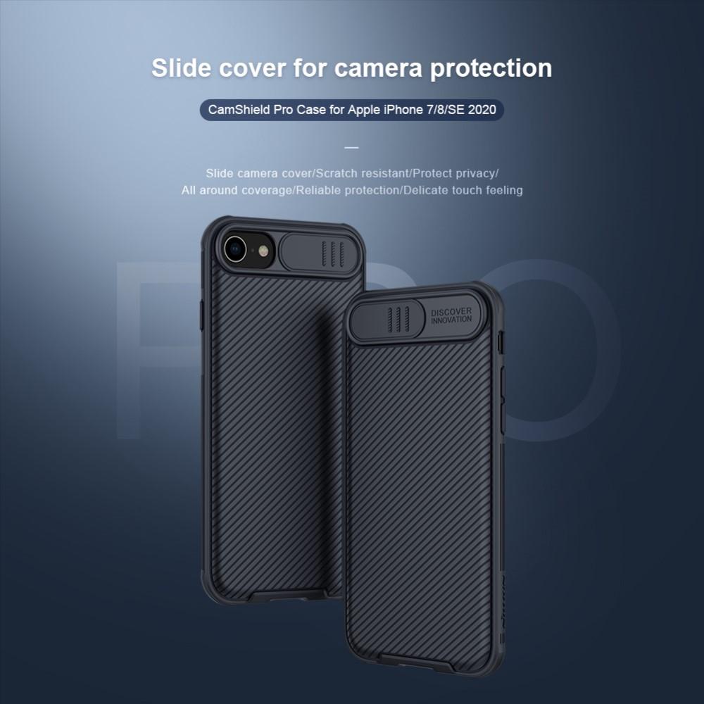 CamShield Kuori iPhone SE 2020 Musta
