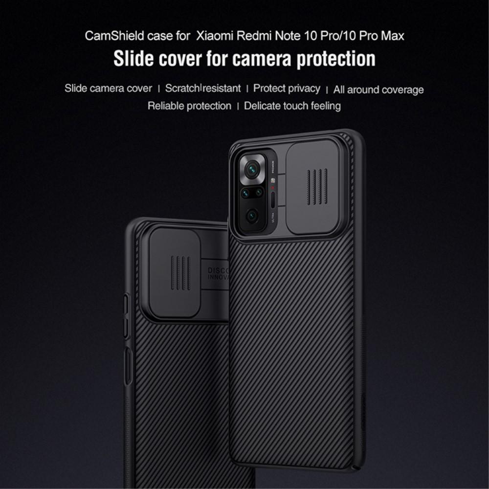 CamShield Kuori Xiaomi Redmi Note 10 Pro/Redmi Note 10 Pro Max Musta