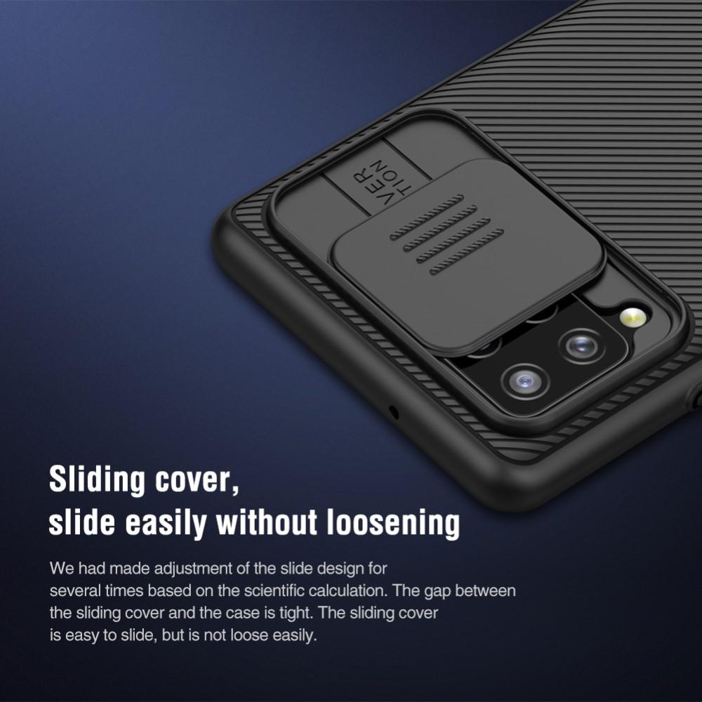 CamShield Kuori Samsung Galaxy A42 5G musta