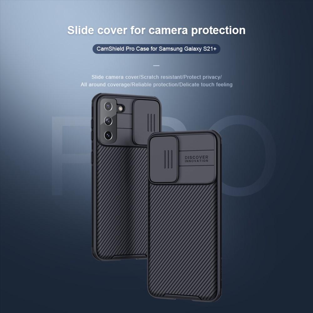 CamShield Kuori Samsung Galaxy S21 Plus Musta