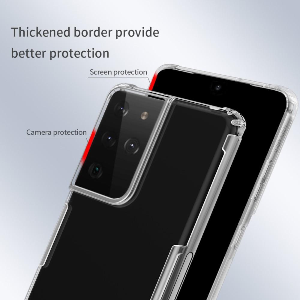 Nature TPU Case Samsung Galaxy S21 Ultra Transparent